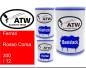 Preview: Ferrari, Rosso Corsa, 300 / 12: 500ml Lackdose + 500ml Klarlack + 250ml Härter - Set, von ATW Autoteile West.